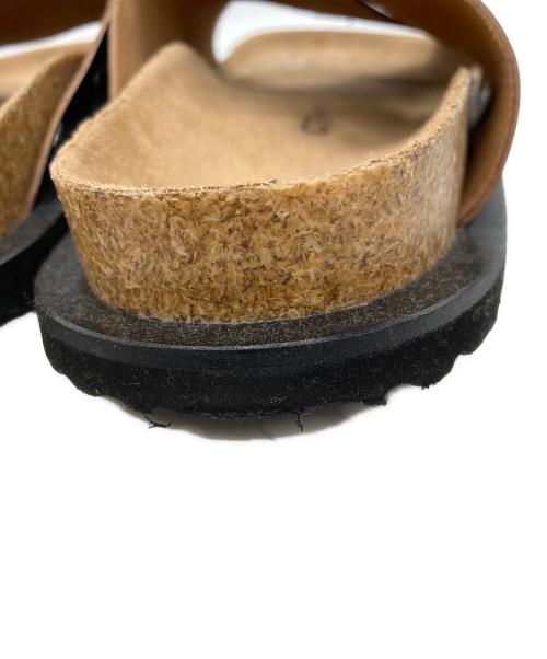 CTHY（シティ）CTHY (シティ) CROSS LETHER DAD SANDALS ブラック サイズ:1の古着・服飾アイテム