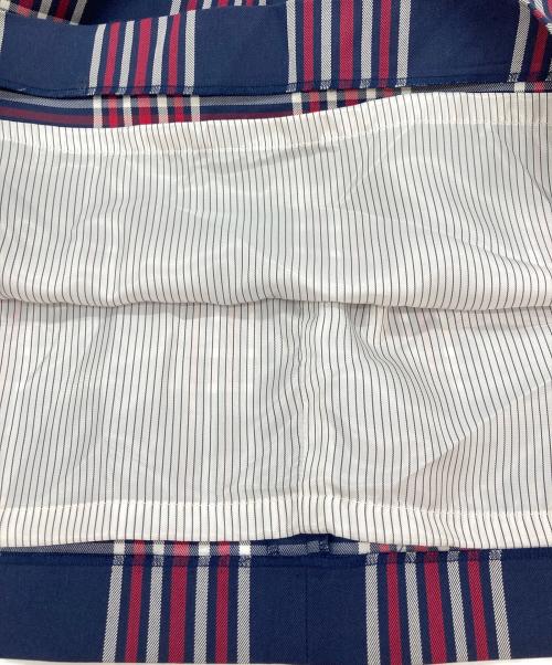 BROOKS BROTHERS（ブルックスブラザーズ）BROOKS BROTHERS (ブルックスブラザーズ) チェックウエスト切替ワンピース ネイビー サイズ:Lの古着・服飾アイテム