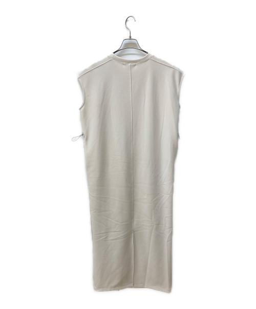 CAPRICIEUX LE'MAGE（カプリシューレマージュ）CAPRICIEUX LE'MAGE (カプリシューレマージュ) ドロストノースリワンピース アイボリー サイズ:FREEの古着・服飾アイテム