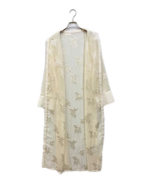 CAPRICIEUX LE'MAGE（カプリシューレマージュ）CAPRICIEUX LE'MAGE (カプリシューレマージュ) ジャガードシアーワンピース ブラック サイズ:Freeの古着・服飾アイテム