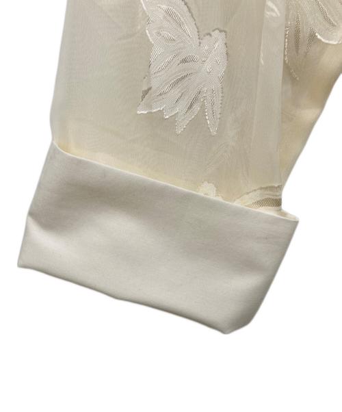 CAPRICIEUX LE'MAGE（カプリシューレマージュ）CAPRICIEUX LE'MAGE (カプリシューレマージュ) ジャガードシアーワンピース ブラック サイズ:Freeの古着・服飾アイテム