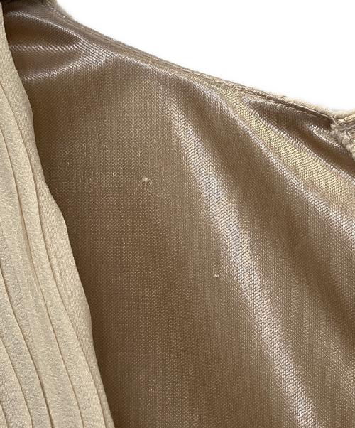 nairo（ナイロ）nairo (ナイロ) Vネックシフォンオールインワン ベージュ サイズ:Mの古着・服飾アイテム