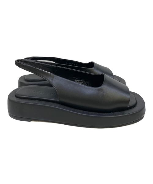 MARW UNITED ARROWS（マルゥ ユナイテッドアローズ）MARW UNITED ARROWS (マルゥ ユナイテッドアローズ) ボリュームソールサンダル ブラック サイズ:23の古着・服飾アイテム