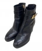 TOD'Sトッズ）の古着「サイドジップショートブーツ」｜ブラック