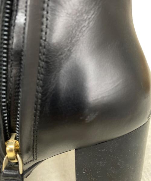 TOD'S（トッズ）TOD'S (トッズ) サイドジップショートブーツ ブラック サイズ:34 1/2の古着・服飾アイテム