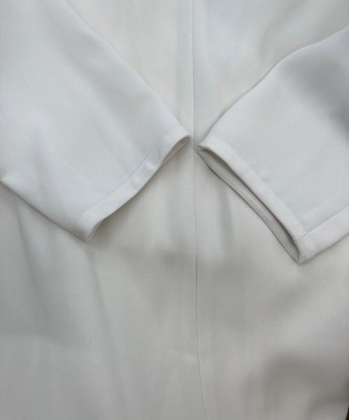 Whim Gazette（ウィムガゼット）Whim Gazette (ウィムガゼット) ソアパールコンパクトジャンプスーツ ホワイト サイズ:Fの古着・服飾アイテム