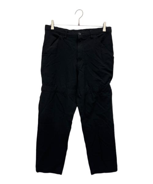 BLACK COMME des GARCONS（ブラックコムデギャルソン）BLACK COMME des GARCONS (ブラックコムデギャルソン) ボンテージパンツ ブラック サイズ:Lの古着・服飾アイテム
