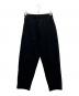 Y's for men（ワイズフォーメン）の古着「サイドラインスウェットパンツ」｜ブラック
