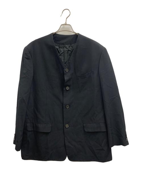 Y's for men（ワイズフォーメン）Y'S for men (ワイズフォーメン) Y'S for men　ノーカラーロングジャケット ブラック サイズ:Mの古着・服飾アイテム