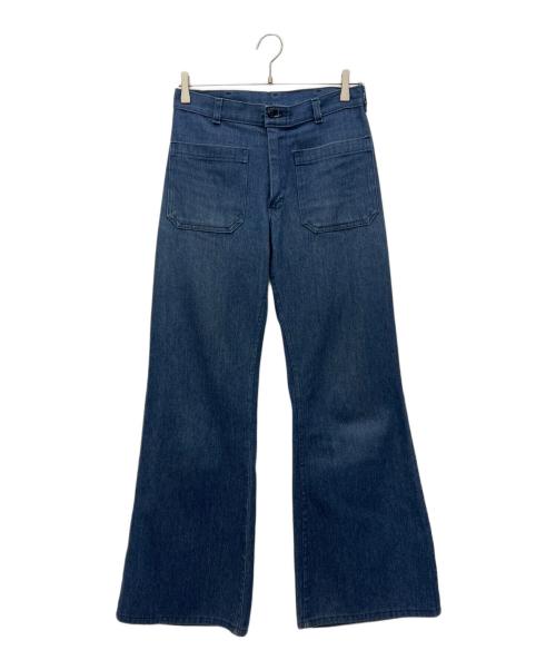 navdungaree（ユーエスネイビー）navdungaree (ユーエスネイビー) セーラーパンツ インディゴ サイズ:不明の古着・服飾アイテム