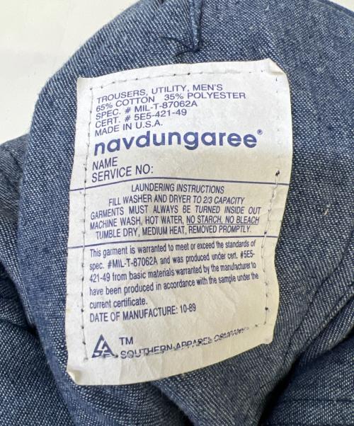navdungaree（ユーエスネイビー）navdungaree (ユーエスネイビー) セーラーパンツ インディゴ サイズ:不明の古着・服飾アイテム