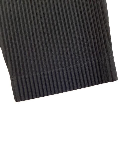 HOMME PLISSE ISSEY MIYAKE（オム プリッセ イッセイ ミヤケ）HOMME PLISSE ISSEY MIYAKE (オムプリッセ イッセイ ミヤケ) BASICSプリーツパンツ ブラック サイズ:1の古着・服飾アイテム