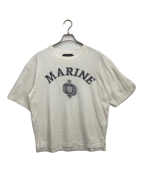 AUBERGE（オーベルジュ）AUBERGE (オーベルジュ) ANDRE Tシャツ ホワイト サイズ:SIZE 40の古着・服飾アイテム