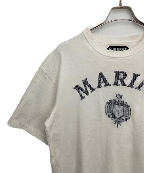 AUBERGE（オーベルジュ）AUBERGE (オーベルジュ) ANDRE Tシャツ ホワイト サイズ:SIZE 40の古着・服飾アイテム