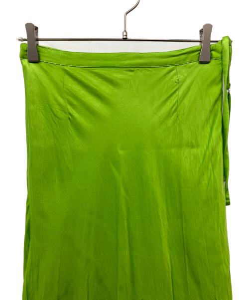MAISON SPECIAL（メゾンスペシャル）MAISON SPECIAL (メゾンスペシャル) Cupra Bias Skirt グリーン サイズ:FREEの古着・服飾アイテム