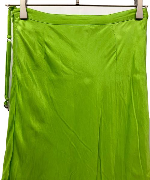 MAISON SPECIAL（メゾンスペシャル）MAISON SPECIAL (メゾンスペシャル) Cupra Bias Skirt グリーン サイズ:FREEの古着・服飾アイテム