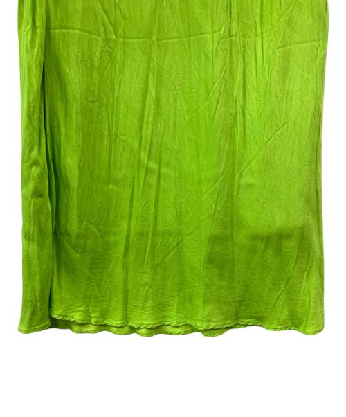 MAISON SPECIAL（メゾンスペシャル）MAISON SPECIAL (メゾンスペシャル) Cupra Bias Skirt グリーン サイズ:FREEの古着・服飾アイテム