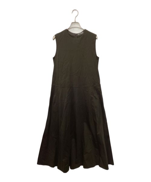 theory luxe（セオリーリュクス）theory luxe (セオリーリュクス) ノースリーブワンピース カーキ サイズ:SIZE 38の古着・服飾アイテム