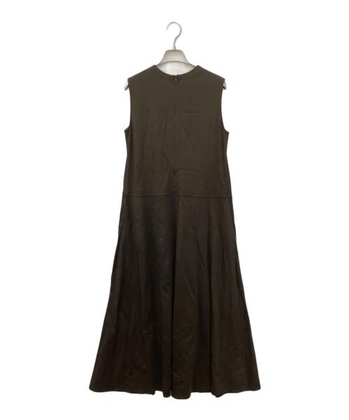 theory luxe（セオリーリュクス）theory luxe (セオリーリュクス) ノースリーブワンピース カーキ サイズ:SIZE 38の古着・服飾アイテム