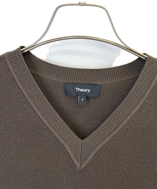theory（セオリー）theory (セオリー) Bristol Cotton Karenia VNK ブラウン サイズ:Sの古着・服飾アイテム