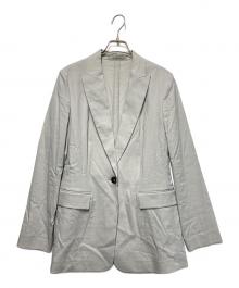 theory luxe（セオリーリュクス）の古着「テーラードジャケット」｜グレー