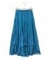 Noble（ノーブル）の古着「ランダムティアードロングスカート」｜ブルー
