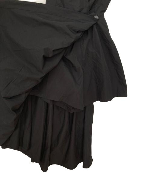 BIRTHDAY BASH（バースデーバッシュ）BIRTHDAY BASH (バースデーバッシュ) バッククロスリネンワンピース ブラック サイズ:Mの古着・服飾アイテム