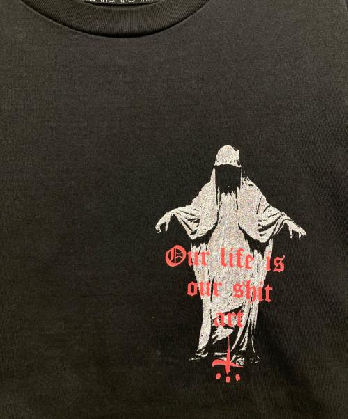 CVYVLIST（カタリスト）CVYVLIST (カタリスト) OUR LIFE TEE/プリントTシャツ ブラック サイズ:1の古着・服飾アイテム