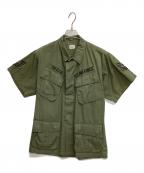 US ARMYユーエスアーミー）の古着「ジャングルファティーグショートスリーブ」｜カーキ