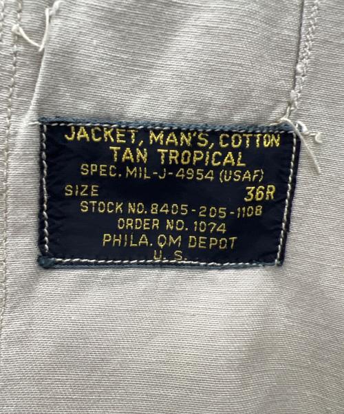 US ARMY（ユーエスアーミー）US ARMY (ユーエスアーミー) トロピカルジャケット ベージュ サイズ:36の古着・服飾アイテム