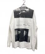 TAKAHIROMIYASHITA TheSoloIst.タカヒロミヤシタ ザソロイスト）の古着「credit roll L/S tee」｜ホワイト