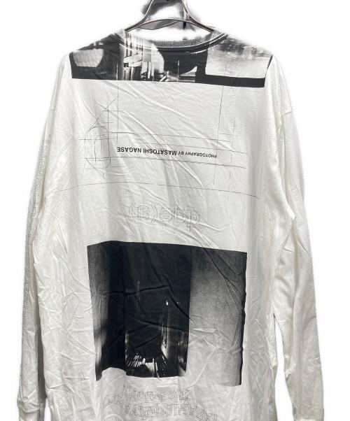 TAKAHIROMIYASHITA TheSoloIst.（タカヒロミヤシタ ザソロイスト）TAKAHIROMIYASHITA TheSoloIst. (タカヒロミヤシタ ザソロイスト) credit roll L/S tee ホワイト サイズ:44の古着・服飾アイテム