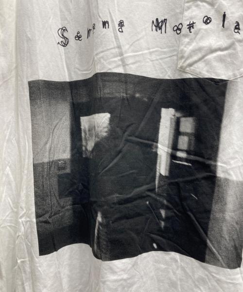 TAKAHIROMIYASHITA TheSoloIst.（タカヒロミヤシタ ザソロイスト）TAKAHIROMIYASHITA TheSoloIst. (タカヒロミヤシタ ザソロイスト) credit roll L/S tee ホワイト サイズ:44の古着・服飾アイテム