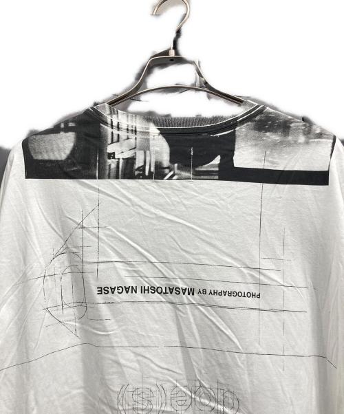 TAKAHIROMIYASHITA TheSoloIst.（タカヒロミヤシタ ザソロイスト）TAKAHIROMIYASHITA TheSoloIst. (タカヒロミヤシタ ザソロイスト) credit roll L/S tee ホワイト サイズ:44の古着・服飾アイテム