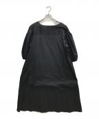 merletteマーレット）の古着「ボリュームスリーブワンピース」｜ブラック