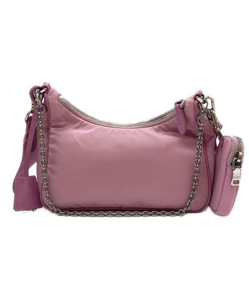 PRADA（プラダ）PRADA (プラダ) ショルダーバッグ ピンク サイズ:-の古着・服飾アイテム