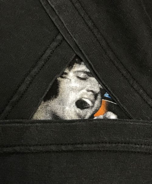 バンドTシャツ（バンドTシャツ）バンドTシャツ (バンドTシャツ) 90s PLAY BILL(プレイビル) ELVIS PRESLEY(エルヴィスプレイリー) バンドTシャツ ブラック サイズ:XLの古着・服飾アイテム