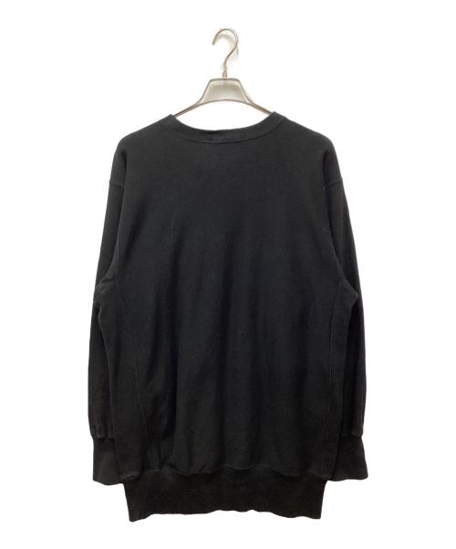 INSCRIRE（アンスクリア）INSCRIRE (アンスクリア) WELLNESS CLUB Crew Sweat Shirt ブラック サイズ:Mの古着・服飾アイテム