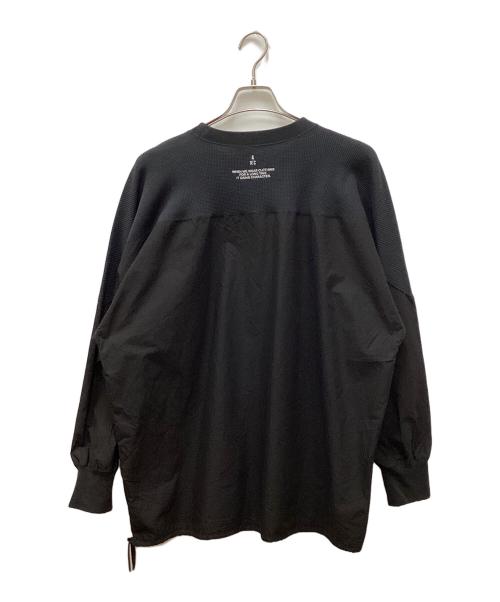 &RC（アンドアールシー）&RC (アールシー) ワッフルフットボールTシャツ ブラック サイズ:FREEの古着・服飾アイテム