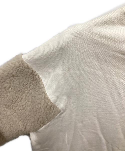 COGTHEBIGSMOKE（コグザビッグスモーク）COGTHEBIGSMOKE (コグザビッグスモーク) GINGER TOP CONTRASTING SLV/ジンジャーコントラスチングスリーブ アイボリー サイズ:1の古着・服飾アイテム