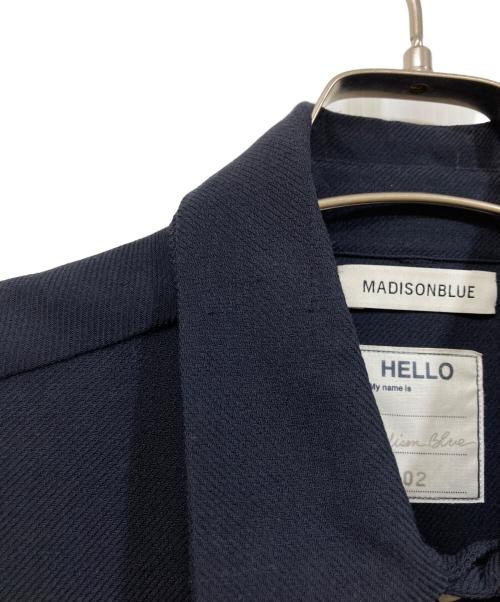 MADISON BLUE（マディソンブルー）MADISON BLUE (マディソンブルー) NECK TIE BLOUSE ネイビー サイズ:2の古着・服飾アイテム