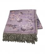 KLAUS HAAPANIEMIクラウス ハーパニエミ）の古着「Rabbit Blueberry ショール」｜パープル