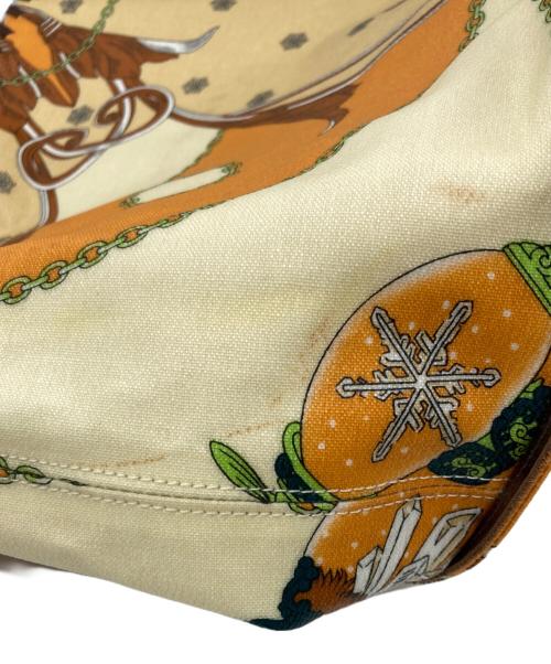 manipuri（マニプリ）manipuri (マニプリ) PVCバケツ型ショルダーバッグ ベージュの古着・服飾アイテム