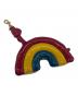 ANYA HINDMARCH (アニヤハインドマーチ) Chubby Rainbowチャーム レッド：6000円