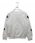 A BATHING APE (ア ベイシング エイプ) BAPE MANHUNT CREWNECK ホワイト サイズ:S：6000円