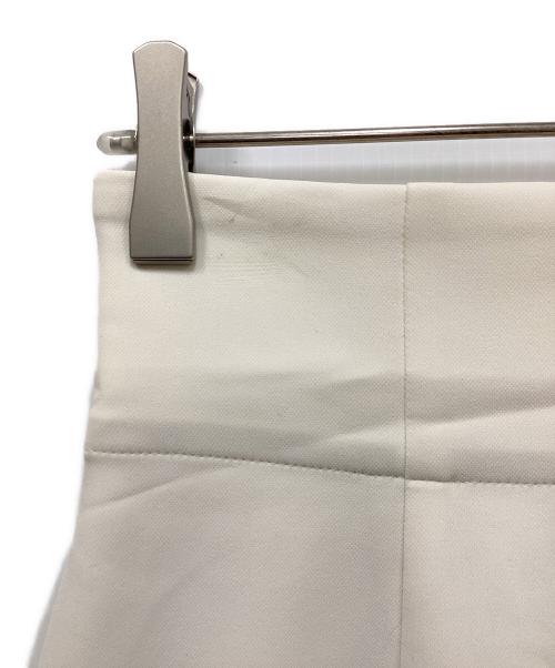 Noble（ノーブル）Noble (ノーブル) ジャージーライクカラータイトスカート ホワイト サイズ:38の古着・服飾アイテム