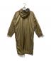 and wander (アンドワンダー) フライレインロングコート カーキ サイズ:00：8000円