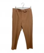 CMMN SWDNコモンスウェーデン）の古着「テーラードパンツ」｜ブラウン
