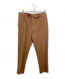 CMMN SWDN（コモンスウェーデン）の古着「テーラードパンツ」｜ブラウン