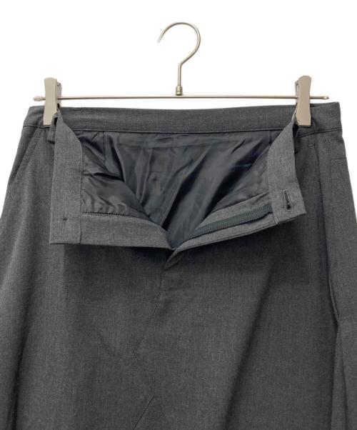 FRAMeWORK（フレームワーク）FRAMeWORK (フレームワーク) ソモウロングフレアスカート グレー サイズ:38の古着・服飾アイテム